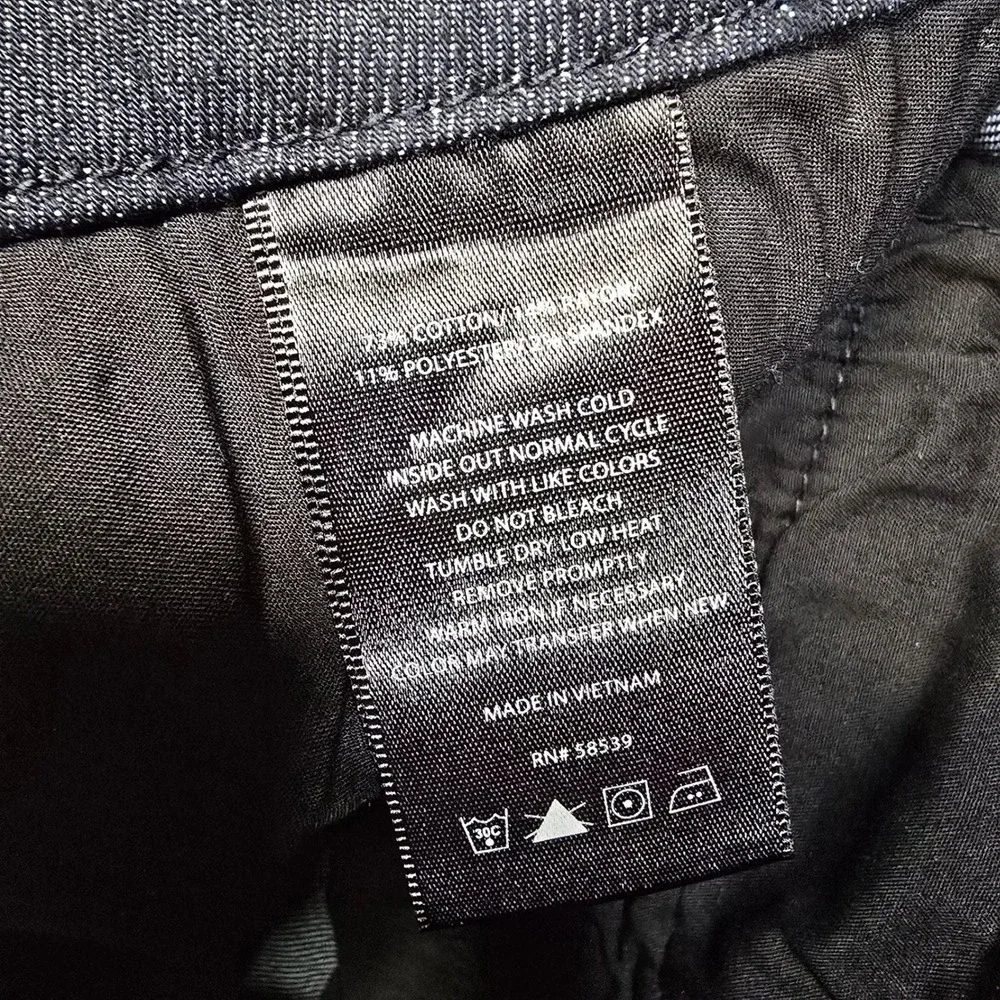 Kut from the Kloth Trouser Flare Dark Wash Indigo Jeans KP0078MA1SF Size 14